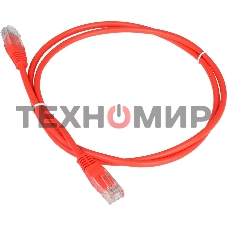 Патч-корд LANMASTER TWT UTP cat.5e, с заливными колпачками, 0.5 м, оранжевый