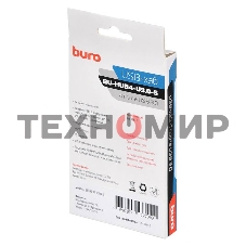 Разветвитель USB 3.0 Buro BU-HUB4-U3.0-S 4порт. черный