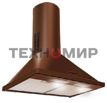Вытяжка каминная Gefest ВО 1602 К17 коричневый, 60 см, 600 куб. м/ч, 81 дБ