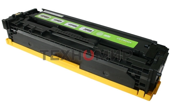 Картридж лазерный Cactus CS-CB542A желтый (1400 стр.) для HP Color LaserJet CP1215/1515/CM1312