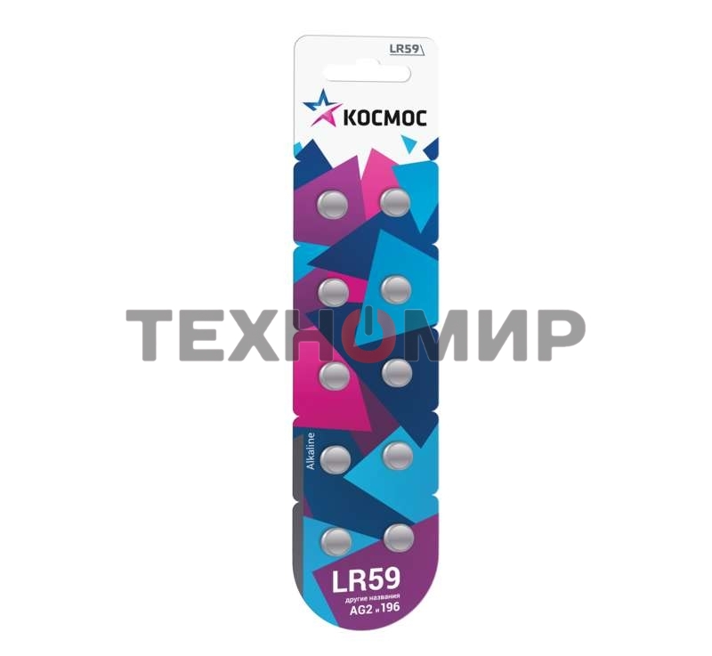 Элемент питания Космос алкалиновый 