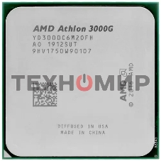 Процессор AMD Athlon 3000G Soc-AM4 3.5GHz OEM
