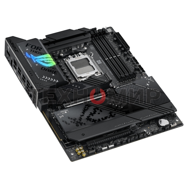 Материнская плата ASUS ROG STRIX X870-F GAMING WIFI, AM5, AMD X870, 4xDDR5, 2xSATA, 4xM.2, 1xPCI-E 5.0 x16, 1xPCI-E 4.0 x4, 1xHDMI, 1xDP, 2xUSB-C USB4, 1xUSB-C 10Gbps, 5xUSB-A 10Gbps, 4xUSB-A 5Gbps, 1x 2.5Gb LAN, 2x3.5 мм, 7.1, ATX
