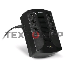 Источник бесперебойного питания SVEN UP-L1000E 1000VA/500W (6 розеток: 3х UPS/сетевой фильтр+3 x сетевой фильтр)