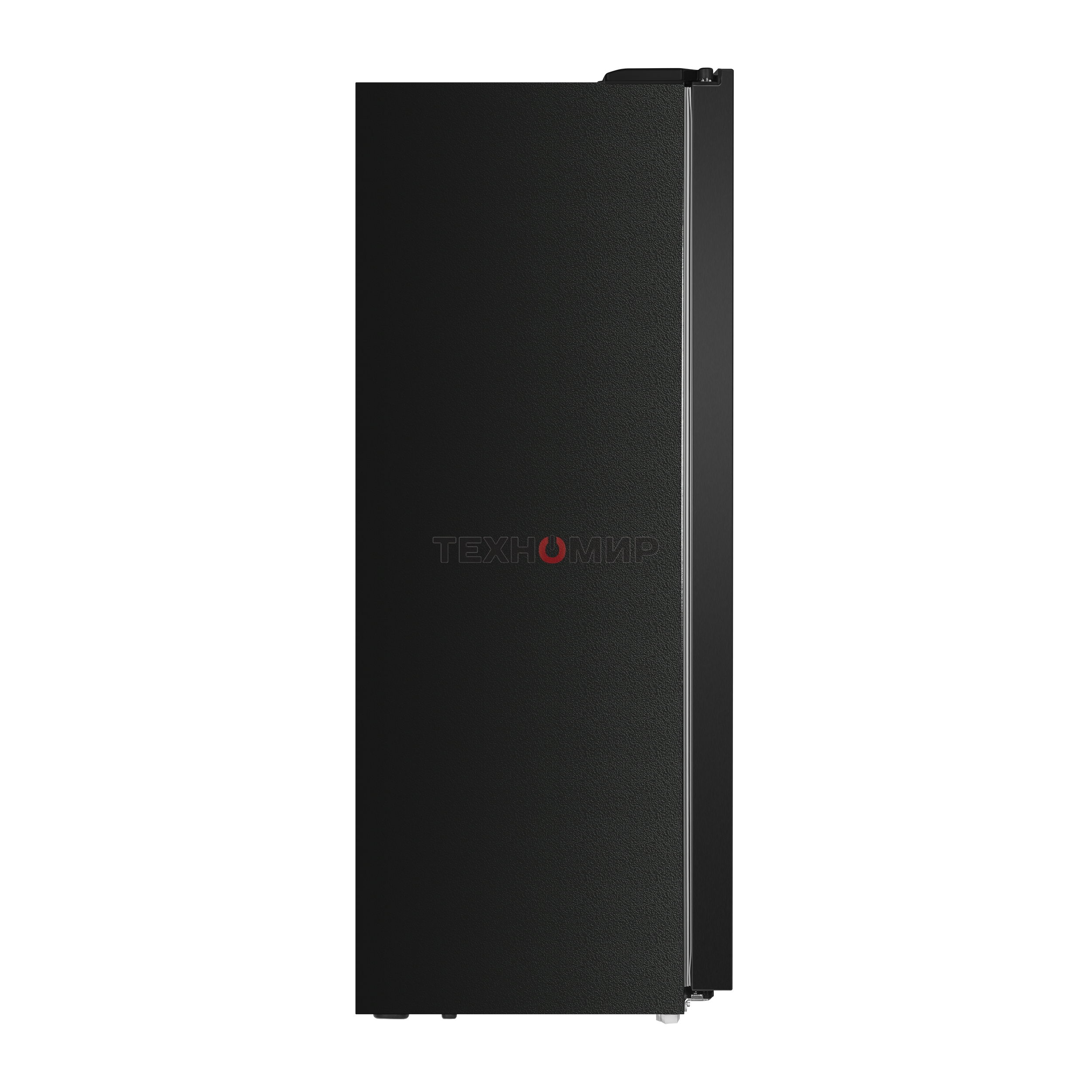 Холодильник Maunfeld MFF177NFSB черный глянц. двухкамерный 263/170л морозилка сбоку, No Frost, Side by Side