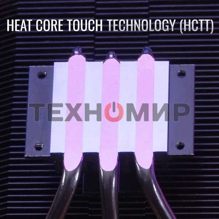 Кулер для процессора AeroCool/Formula Cylon 3H черный, 120 мм, алюминий, 1800 об/мин, 24.3 дБ, 4 pin, 125 Вт, 98 мм