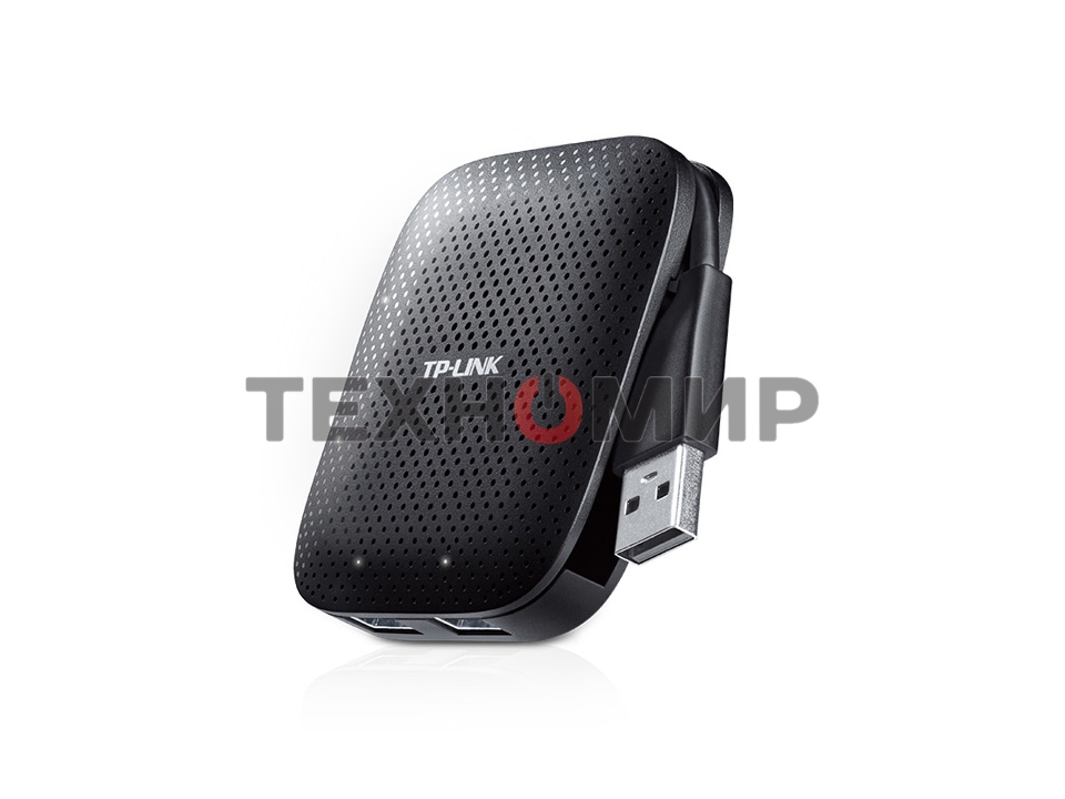 Разветвитель USB 3.0 TP-Link UH400 4порт. черный