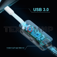 Сетевой адаптер TP-Link UE300C USB Type-C to RJ45 Gigabit Ethernet Network Adapter, USB 3.0 port, 10/100/1000 RJ45 port, Foldable,Portable and Lightweight design, Plug and Play