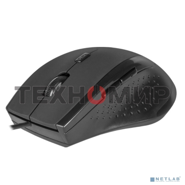 Мышь проводная Defender Accura MM-362 черный, 1600 dpi, USB, кнопки - 6