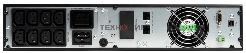 Источник бесперебойного питания Бастион SKAT-UPS 3000 RACK ИБП 220В 50/60Гц 2700Вт On-Line синусоида (без АКБ)