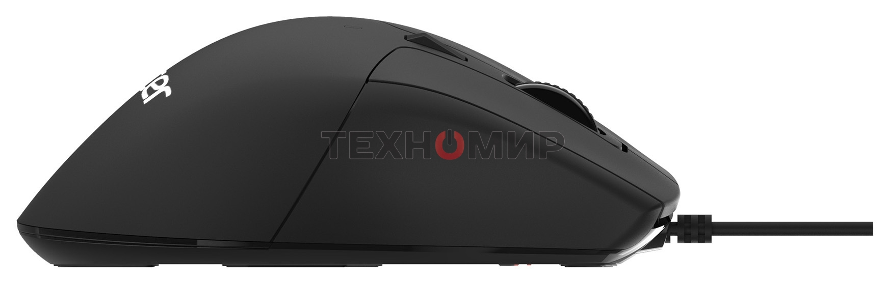 Мышь проводная Acer OMW130 черный, 3600 dpi, USB, кнопки - 6
