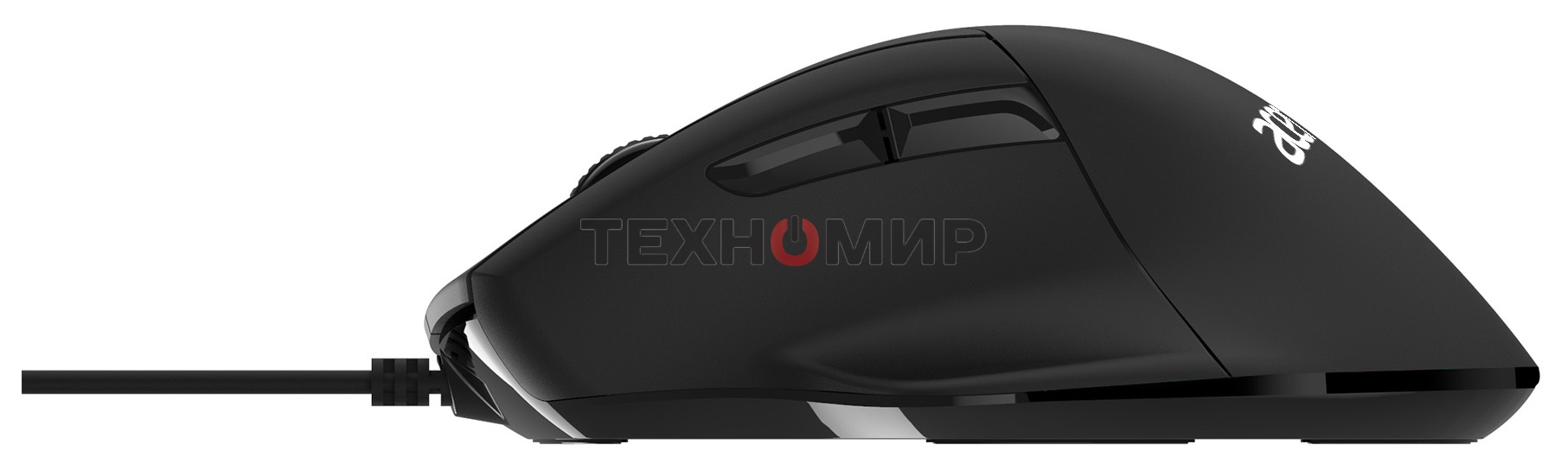 Мышь проводная Acer OMW130 черный, 3600 dpi, USB, кнопки - 6