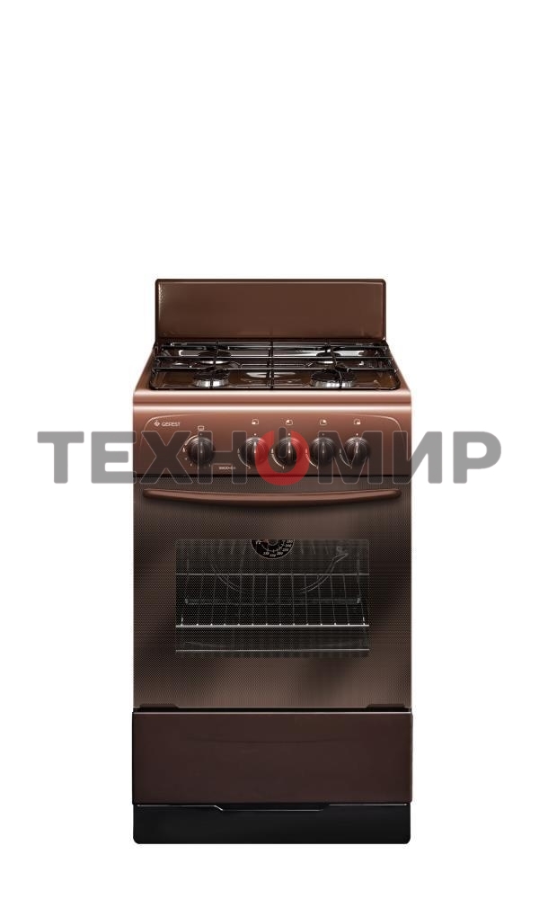 Плита газовая Gefest ПГ 3200-08 К36 коричневый, конфорок 4 шт, духовка 42 л, 50 см x 85 см x 53 см