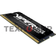 Оперативная память Patriot Steel Series, DDR4, 16GB (1x16 GB), 3200 MHz, CL22, радиатор, черный, SO-DIMM
