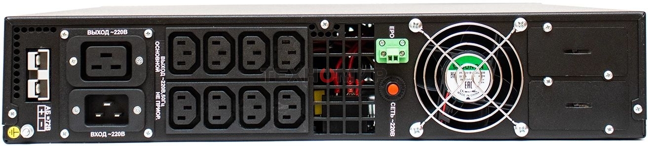 Источник бесперебойного питания ШТИЛЬ 3000 ВА; on-line; батарея: 72В, int, ext (no incl; 2U; rack/tower