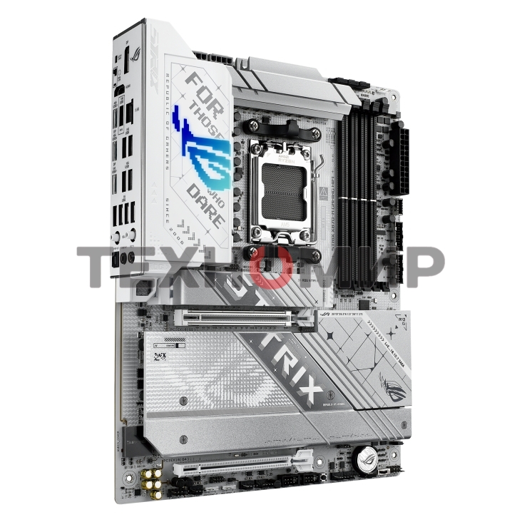 Материнская плата ASUS ROG STRIX X870-A GAMING WIFI, AM5, AMD X870, 4xDDR5, 2xSATA, 4xM.2, 1xPCI-E 4.0 x4, 1xPCI-E 5.0 x16, 1xHDMI, 1xDP, 1x 2.5Gb LAN, 4xUSB-A 3.2 Gen 1, 5xUSB-A 3.2 Gen 2, 1xUSB-C 3.2 Gen 2, 2xUSB4, 2x3.5 мм, 7.1, ATX