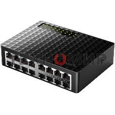 Коммутатор Cudy FS1016 (L2) 16x100 Мбит/с неуправляемый