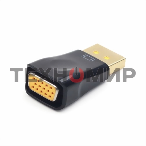 Переходник DisplayPort - VGA Cablexpert A-DPM-VGAF-01, 20M/15F, пакет