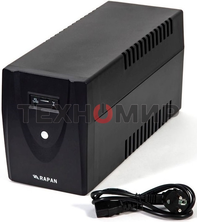 Источник бесперебойного питания RAPAN-UPS 2000 220В 2000В.А/1200Вт меандр АКБ 2х7А.ч интерактивный Бастион 735