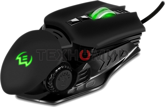 Мышь проводная SVEN RX-G815 черный, 8000 dpi, USB, кнопки - 7