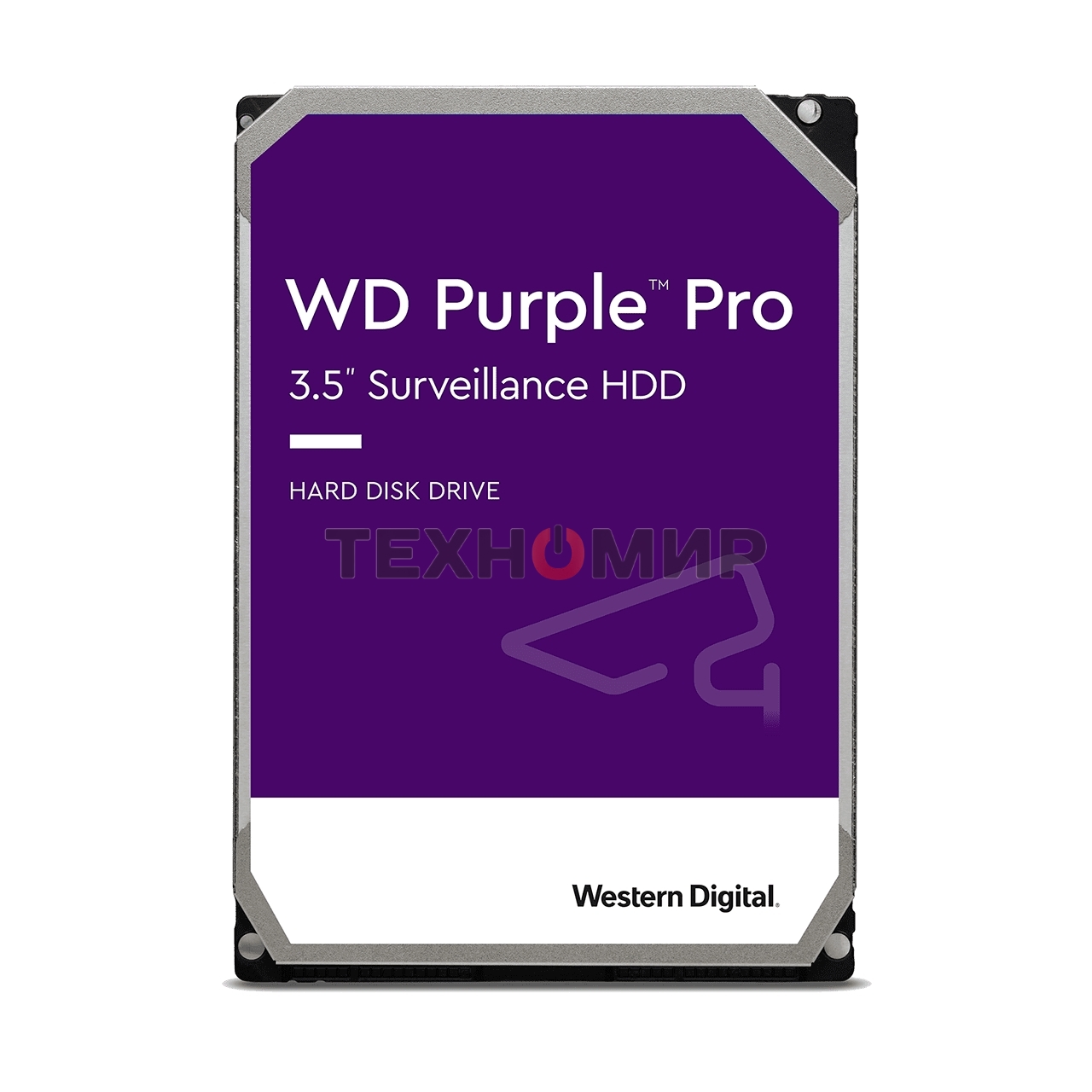 Жесткий диск Western Digital Original SATA-III 18Tb WD181PURP Video Purple Pro (7200rpm) 512Mb 3.5