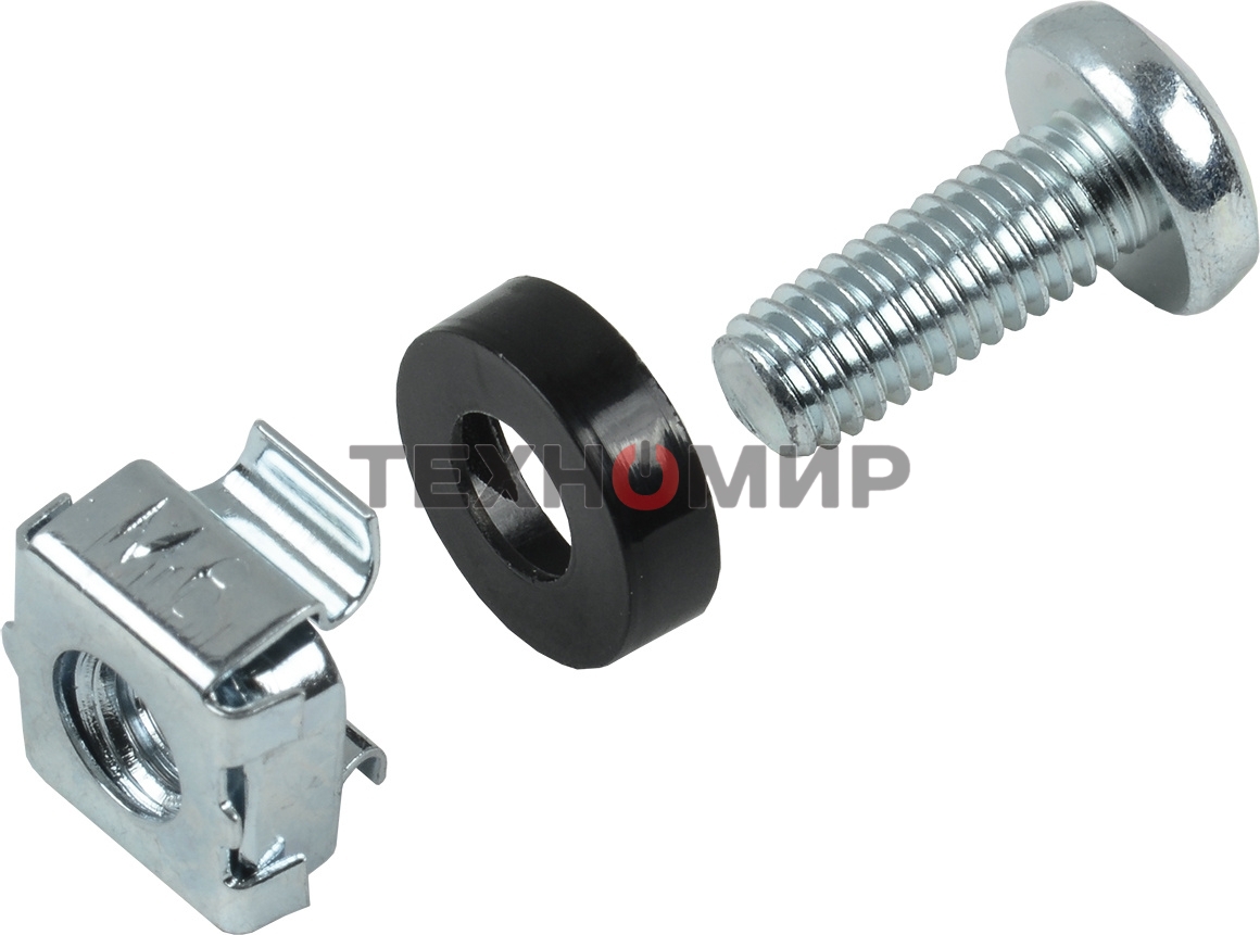 Набор закладных винтов-шайб-гаек ITK ITK-HP-15 M 6x15мм (1 компл - 20шт)