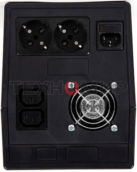 Источник бесперебойного питания RAPAN-UPS 2000 220В 2000В.А/1200Вт меандр АКБ 2х7А.ч интерактивный Бастион 735