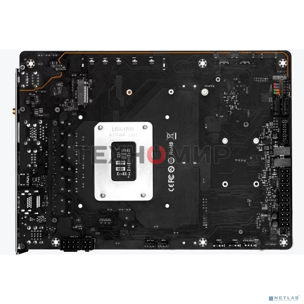 Материнская плата MAXSUN MS-Terminator H770YTX D5 WIFI, LGA1700, Intel H770, 2xDDR5, 4xSATA, 4xM.2, 1xPCIe 5.0 x16, 1xHDMI, 1xDP, 1x2.5Gb LAN, Wi-Fi 6, Bluetooth 5.2, 1xUSB-C 20Gbps, 2xUSB-A 5Gbps, 6xUSB-A 2.0, 3x3.5 мм, 5.1, YTX