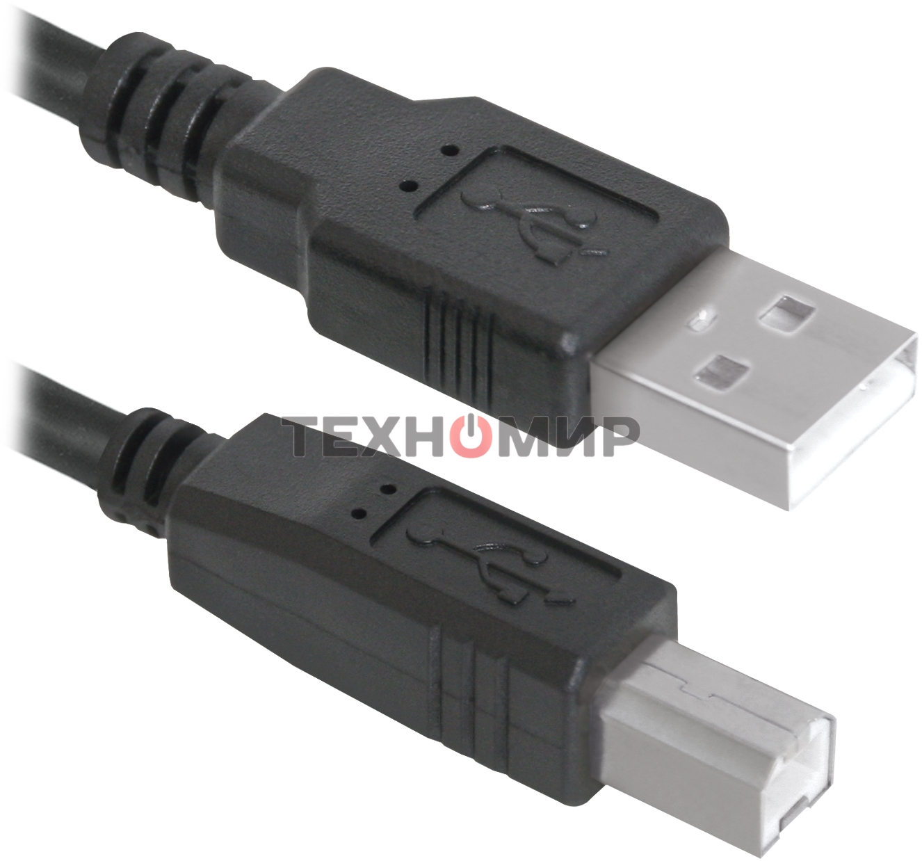 Кабель Defender USB04-06p.bagКабель USB 2.0 для соед. 1.8м AM/BM, пакет