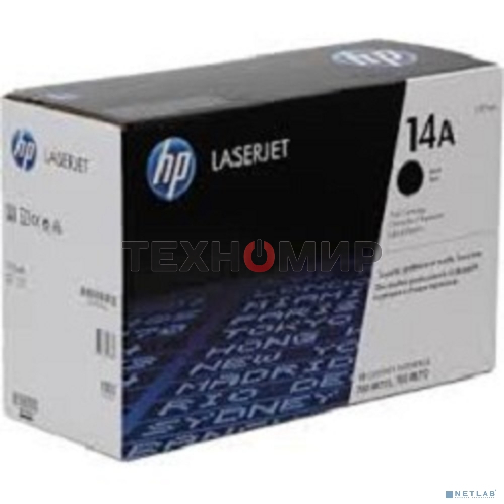 Картридж лазерный HP CF214A черный LaserJet 700 MFP M712 (10 000 стр.)