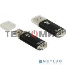 Флешка USB Smartbuy V-Cut Black (SB16GBVC-K), 16Gb, USB 2.0, R/W 20/10 , черный