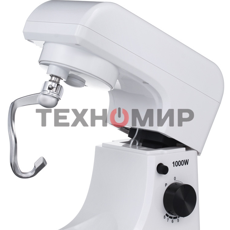 Миксер планетарный Hyundai HYM-S4451 1000 Вт, белый/черный