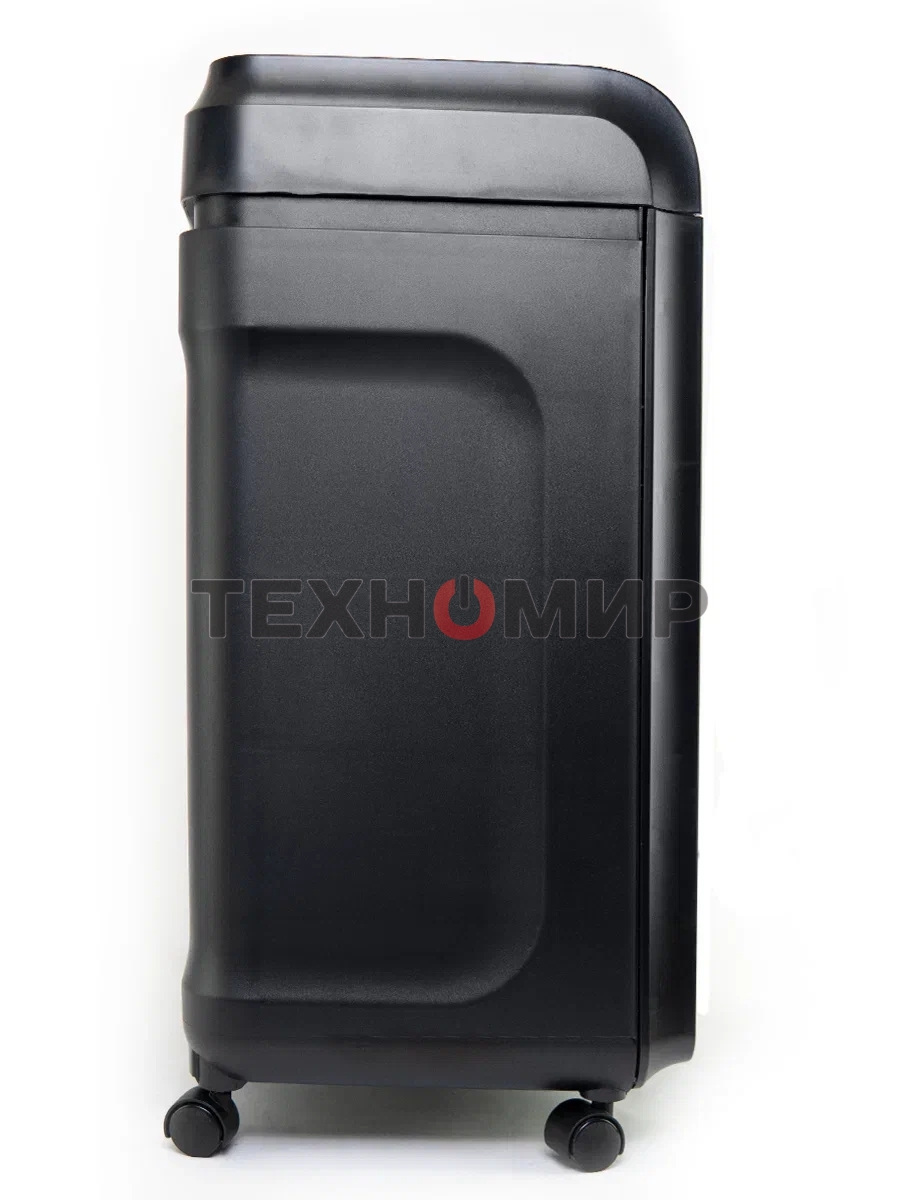 Шредер Heleos УМ32-4 черный/серебристый (секр.P-4) фрагменты 28лист. 32лтр. скрепки скобы пл.карты CD