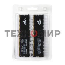 Оперативная память Patriot Signature, DDR4, 16GB (2x8 GB), 3200 MHz, CL22, DIMM, радиатор, черный