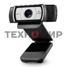 Веб-камера Logitech C930s Pro HD 1920x1080, 30 кадр/с, USB Type-A, микрофон (2 шт, шумоподавление), шторка приватности, автоматическая фокусировка, автоосвещение, универсальное крепление