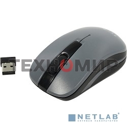 Мышь Oklick 445MW черный/серый оптическая (1200dpi) беспроводная USB (2but)