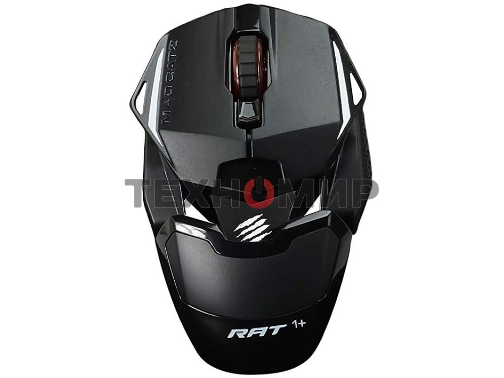 Мышь проводная игровая Mad Catz R.A.T. 1+ (ADNS3050, USB, 3 кнопки, 2000 dpi) черная