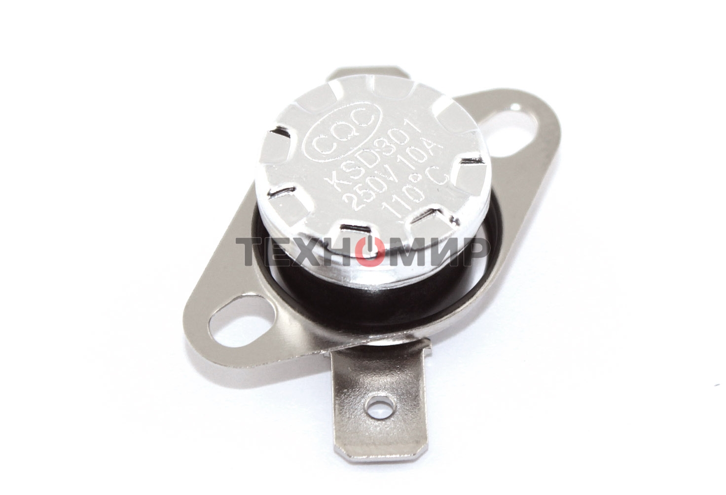 Термостат биметаллический KSD301 10А/110 С нормально замкнутый