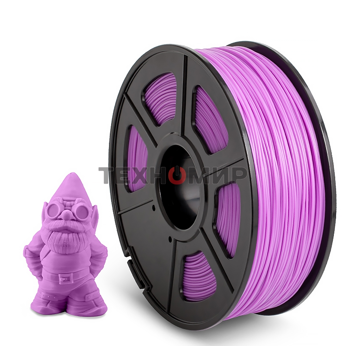 Филамент NVPrint ABS Purple для 3D печати диаметр 1.75мм длина 330 метров масса 1 кг