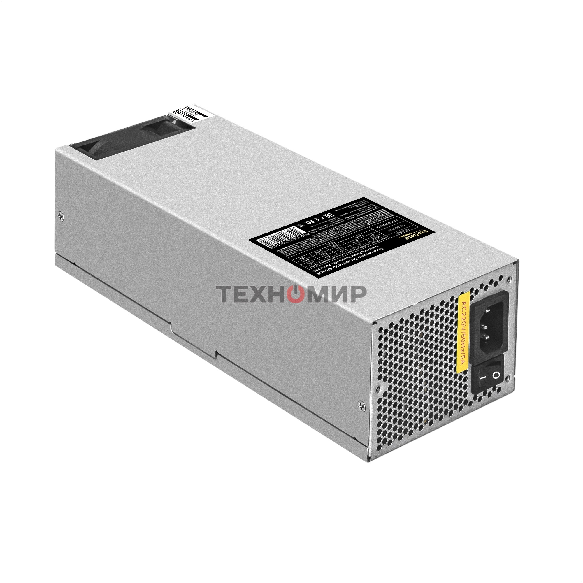 Блок питания серверный 920W ExeGate EX292187RUS ServerPRO-2U-920ADS (2U, APFC, КПД 87% (80 PLUS Silver), 6см ball bearing fan, 24pin, 2x8pin, 5xSATA, 3xIDE)