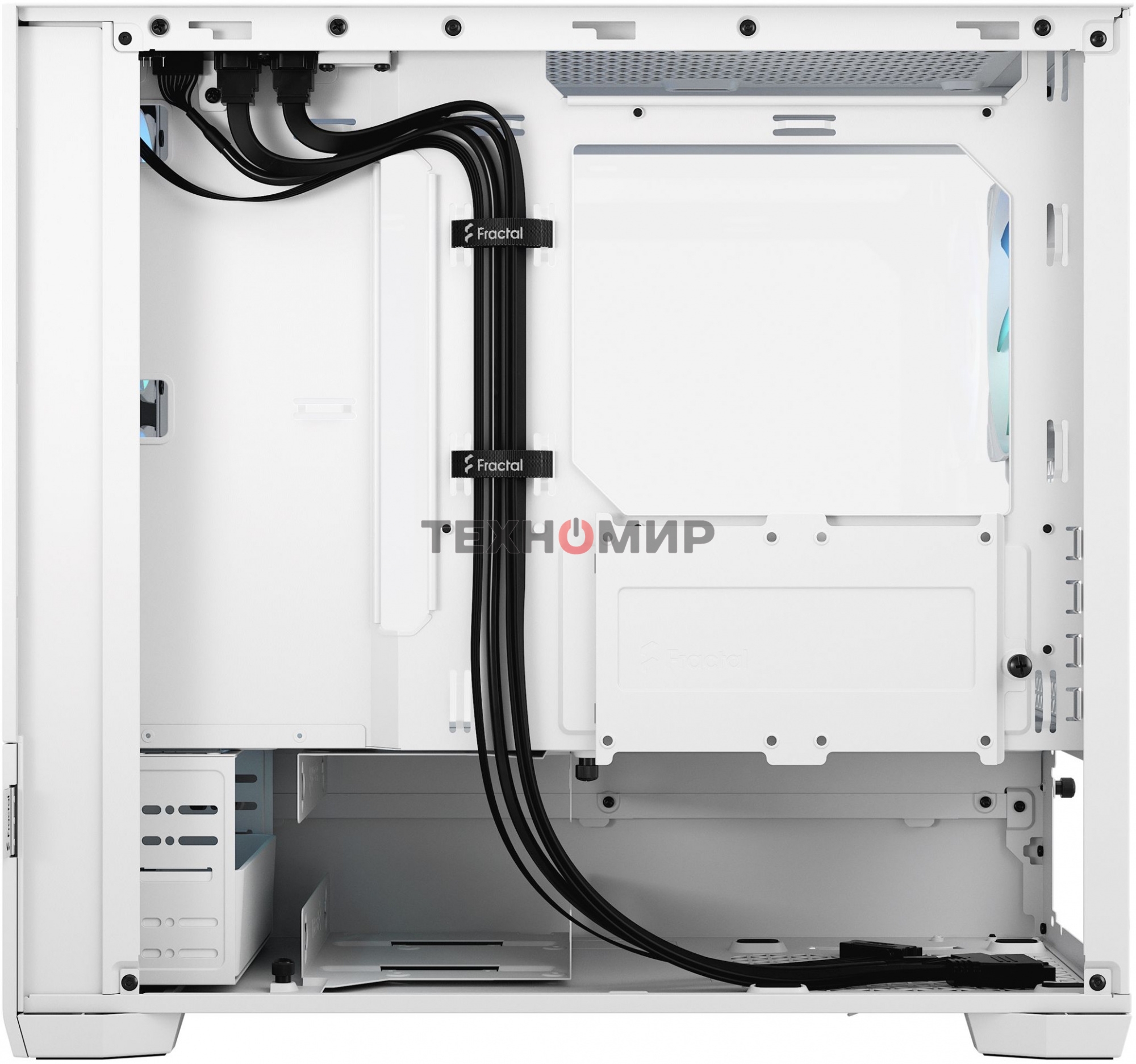 Компьютерный корпус Fractal Design Pop Mini Air RGb белый TG Clear Tint FD-C-POR1M-01