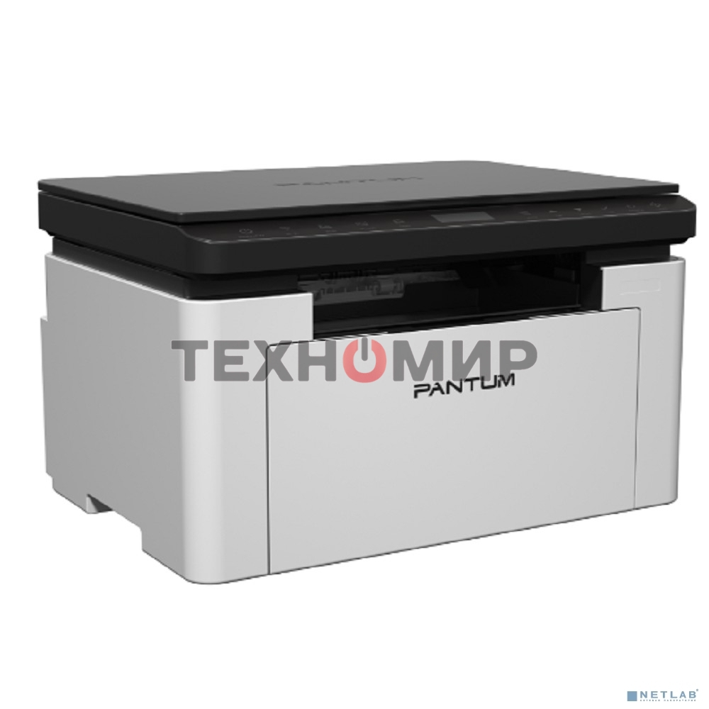 МФУ лазерное Pantum BM1800 ЧБ, А4, C/P/S, 18 стр/мин, 600x600 dpi, 256Мб RAM, лоток 150 стр, USB, черный корпус