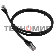 Патч-корд LANMASTER LSZH FTP cat.6, 3.0 м, черный