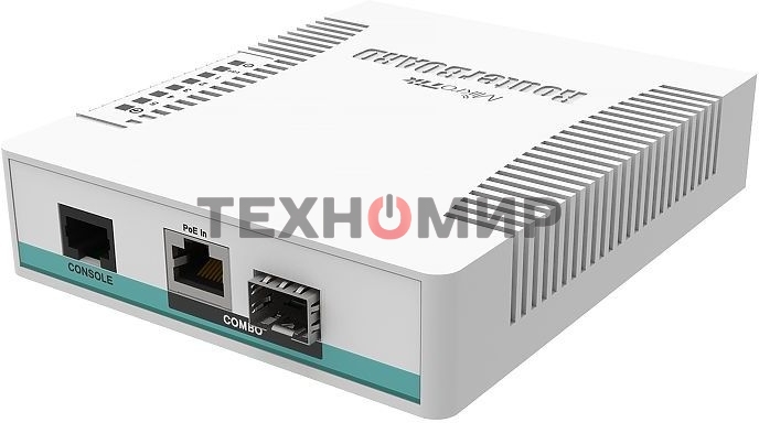 Маршрутизатор 5PORT SFP CRS106-1C-5S MIKROTIK