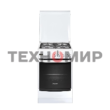 Плита газовая Gefest ПГ 5100-04 белый, конфорок 4 шт, духовка 52 л, 50 см x 85 см x 58.5 см