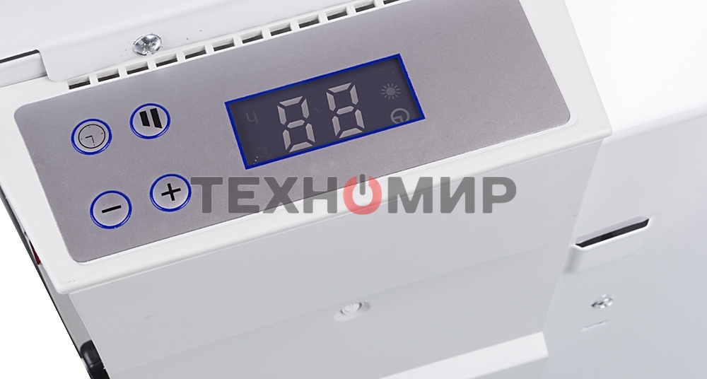 Конвектор электрический Ресанта ОК-1000Е белый, 1000 Вт, 10 м2, термостат, дисплей