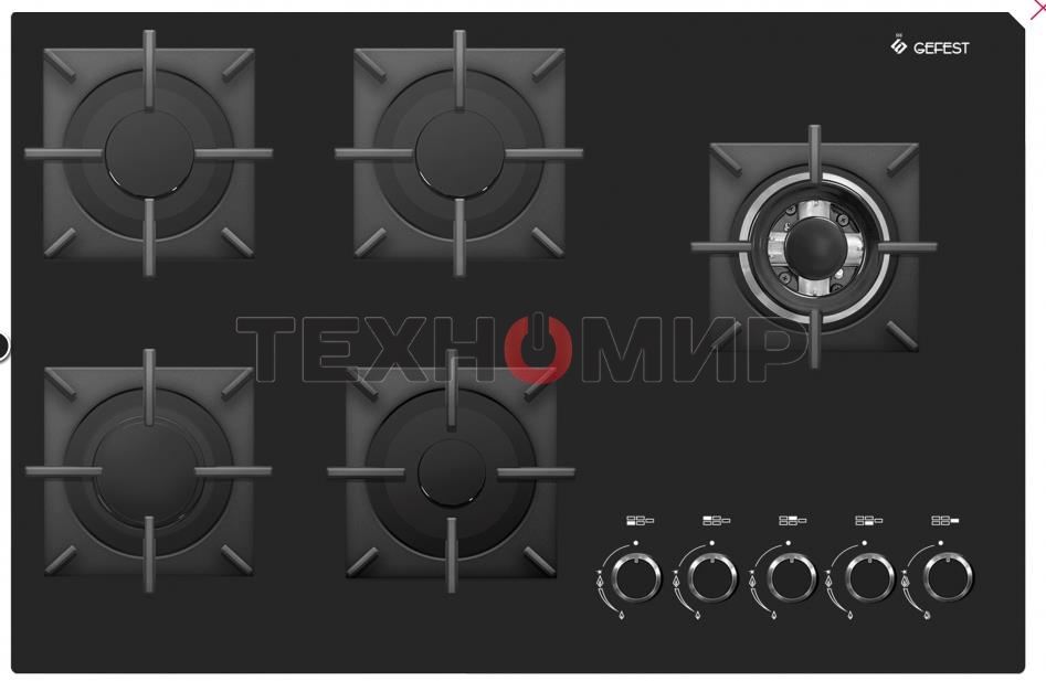 Газовая варочная панель Gefest ПВГ 2341 K33 14824001