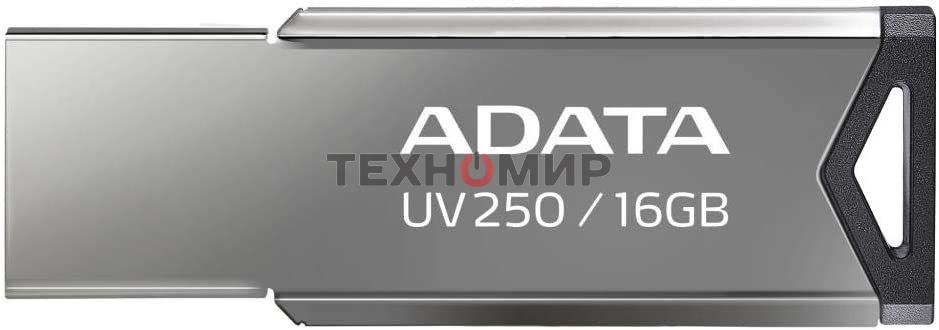 Флешка USB ADATA UV250 (AUV250-16G-RBK), 16Gb, USB 2.0, R/W 25/10, черный