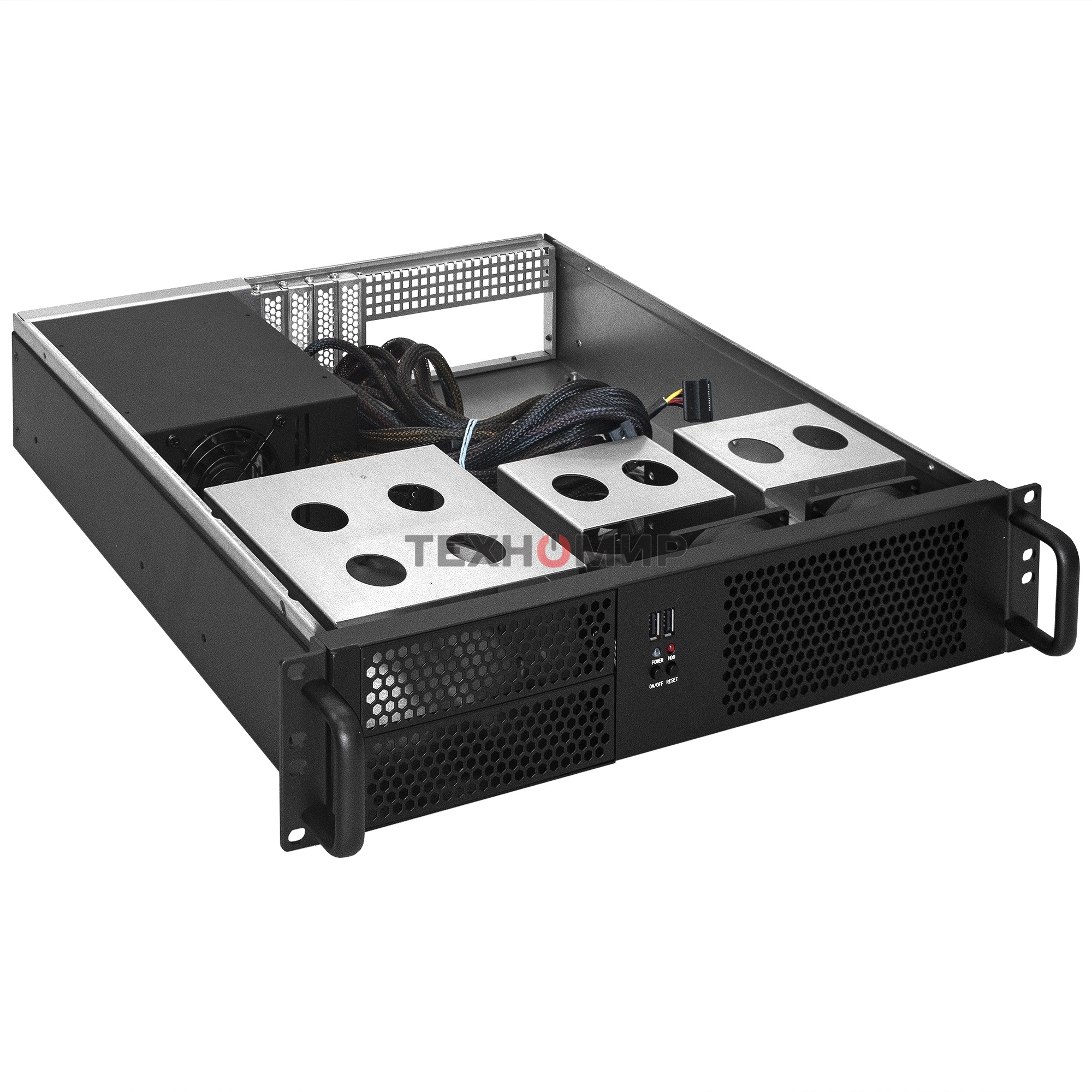 Серверный корпус ExeGate Pro 2U390-04 (RM 19