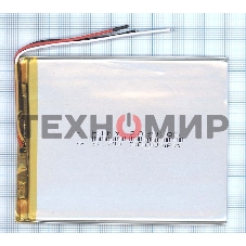 Аккумулятор Li-Pol (батарея) 3x80x100мм 3pin 3.7V/3000mAh